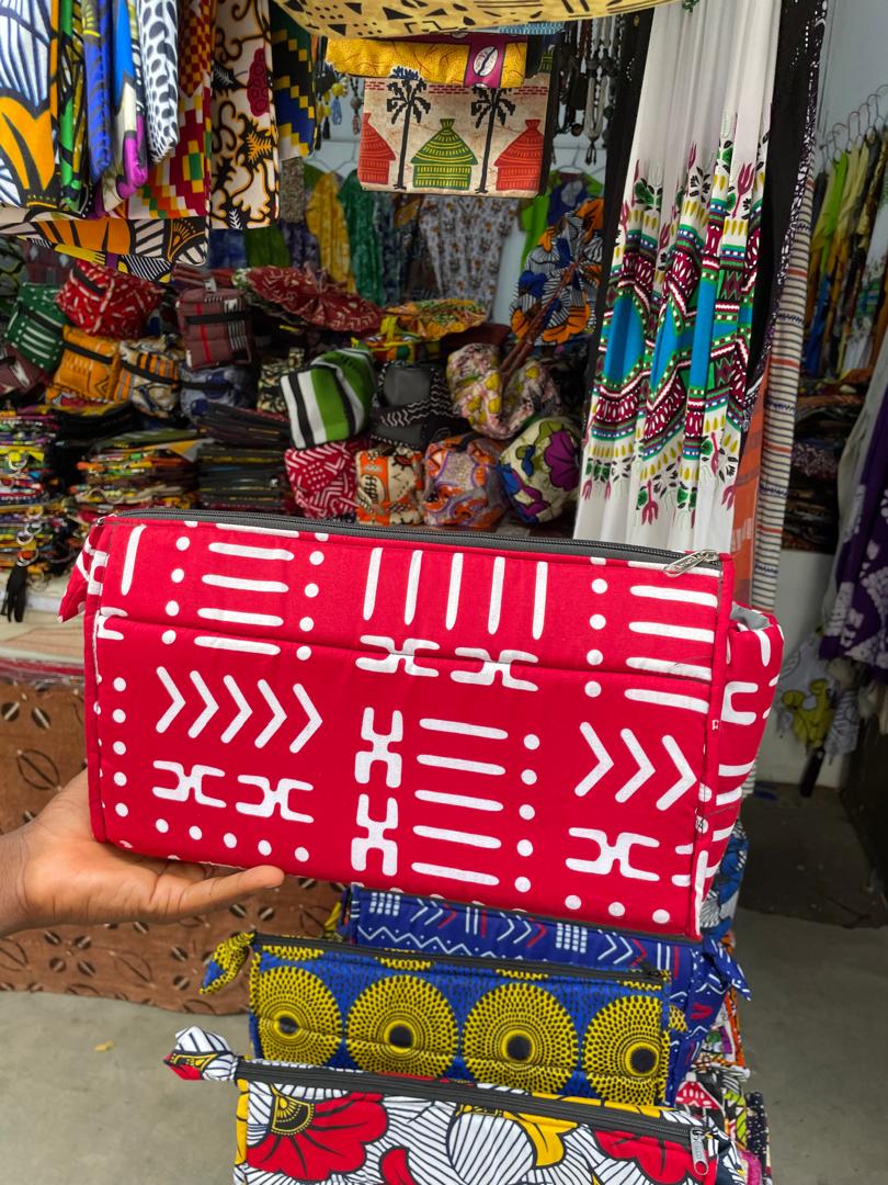 Pochette en pagne 