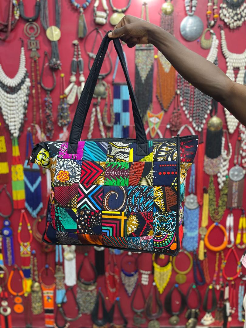 Sac <<tissu pagne >>